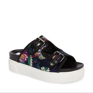 Steve Madden Jace Embroidered Platform Sandal